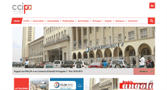 Desktop Screenshot of cciportugal-angola.pt